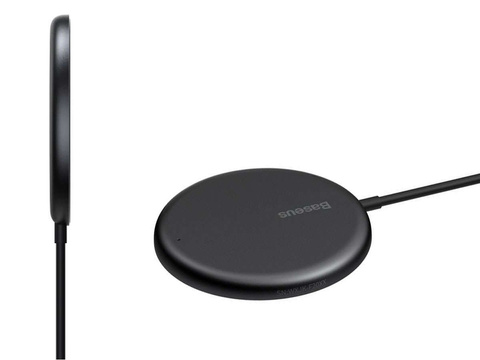 Magnetyczna ładowarka indukcyjna Qi Baseus do iPhone 12 15W Black