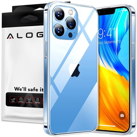 Etui silikonowe Alogy obudowa case do Apple iPhone 13 Pro 6.1 przezroczyste