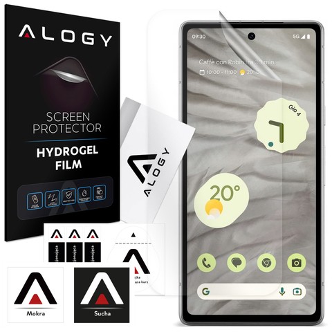 Folia Hydrożelowa do Google Pixel 7A 5G ochronna na telefon na ekran Alogy Hydrogel Film