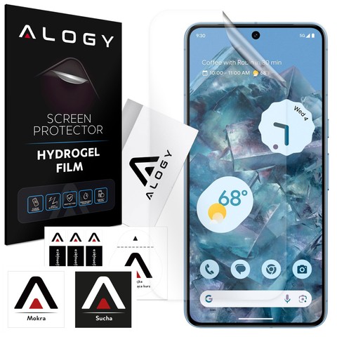 Folia Hydrożelowa do Google Pixel 8 Pro ochronna na telefon na ekran Alogy Hydrogel Film