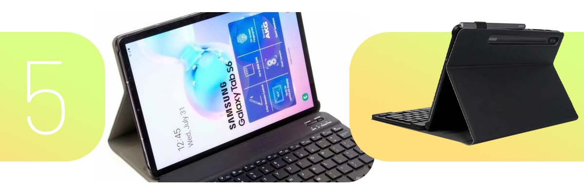 Klawiatura bezprzewodowa Bluetooth Alogy etui do Samsung Galaxy Tab S6 10.5