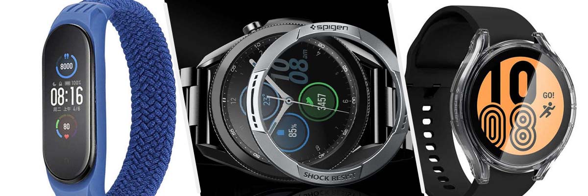 akcesoria gsm do smartwatchy, nakladki na smartwatche paski do smartwatchy
