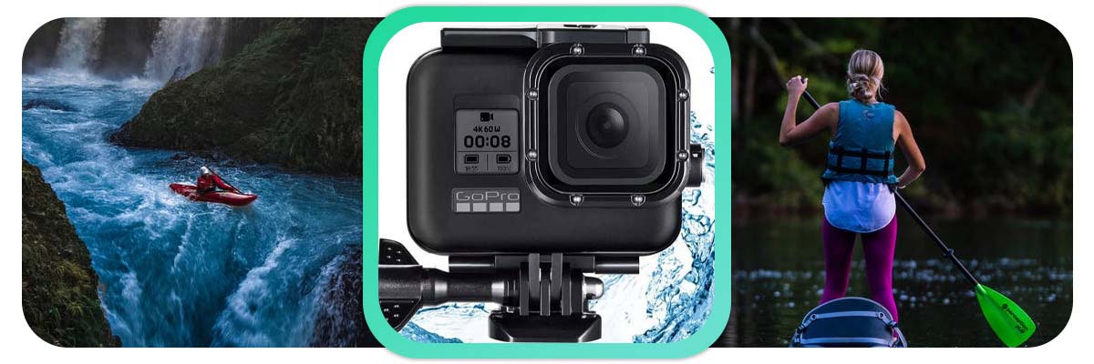 Wodoszczelna obudowa etui Alogy do GoPro Hero 8 Czarne