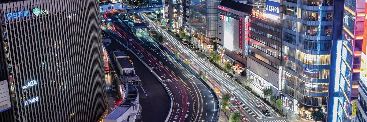 inteligentne miasto autonomiczne samochody