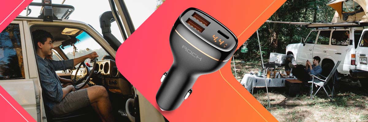 Ładowarka samochodowa Rock C301 2x USB