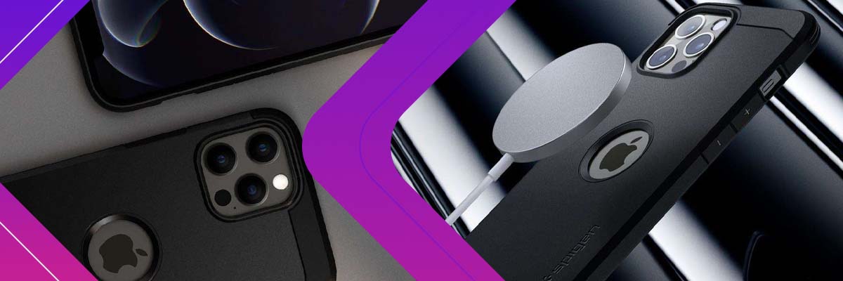 Etui Spigen Tough Armor Mag MagSafe do Apple iPhone 12 Pro Max Black