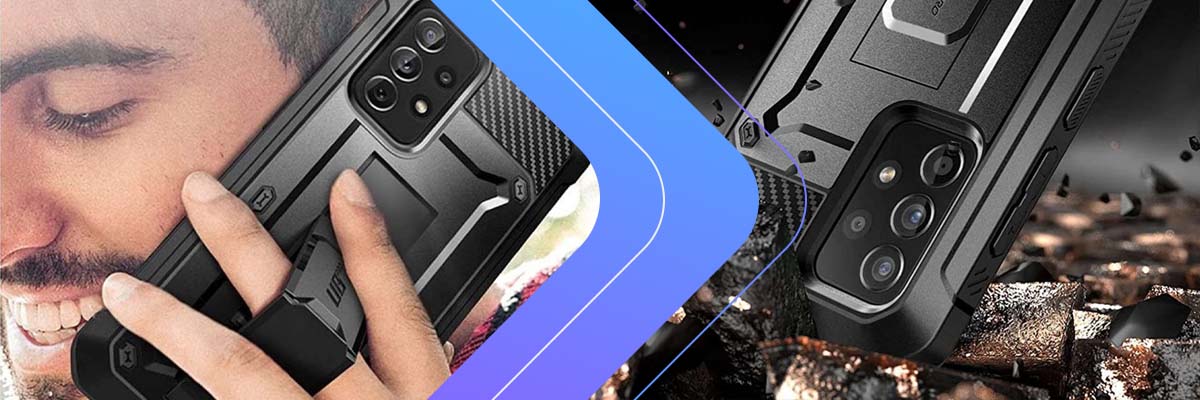 Etui pancerne Supcase Unicorn Beetle Pro do Samsung Galaxy A72 Black