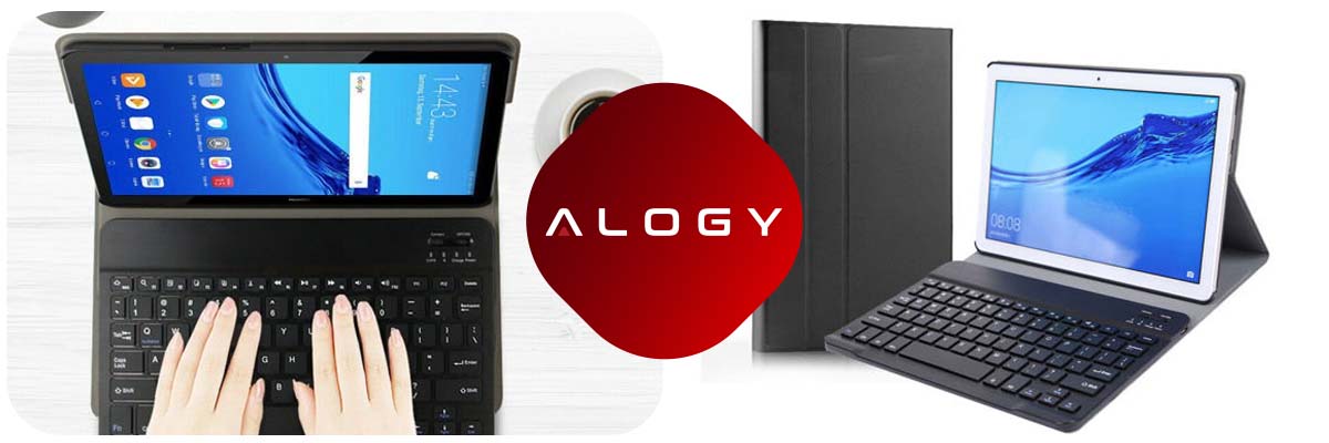 Etui Alogy smart case klawiatura bluetooth do Huawei MediaPad T5 10.1
