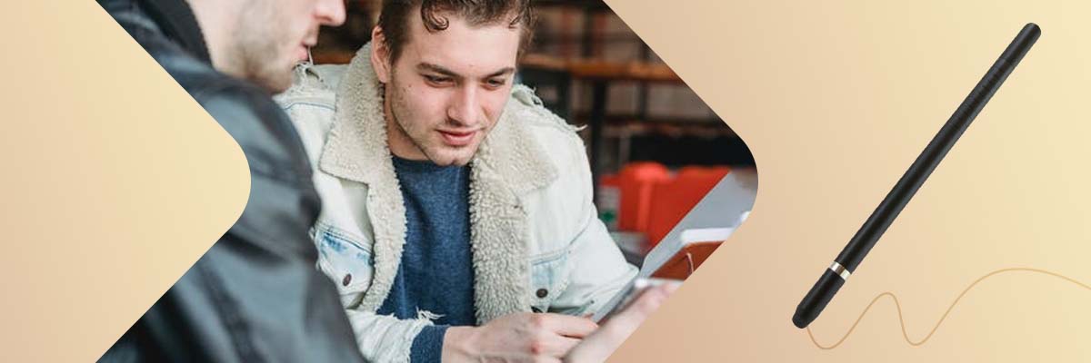 Rysik precyzyjny do ekranów 2w1 długopis Alogy Elite Tablet Pen srebrny