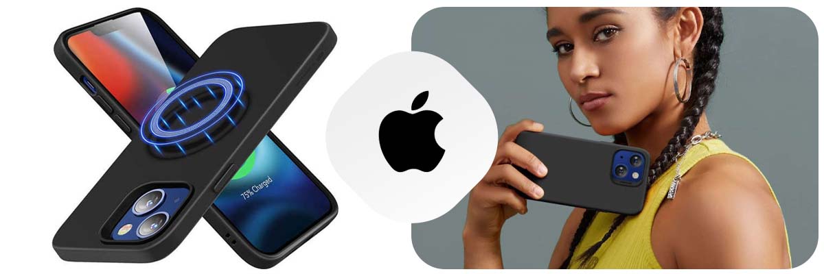 Etui ESR Cloud Soft do MagSafe do Apple iPhone 13 Black