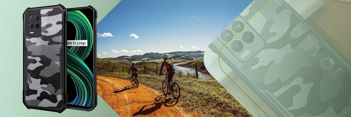 Etui pancerne obudowa Beetle do Realme 8 / 8 Pro Moro