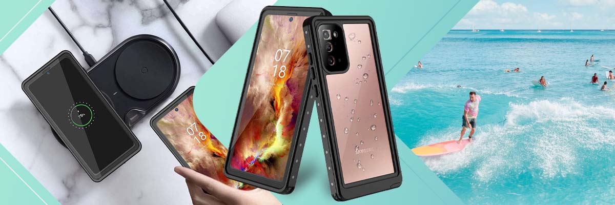 Etui Pancerne 360 Alogy wodoodporne Waterproof Armor IP68 do Samsung Galaxy Note 20