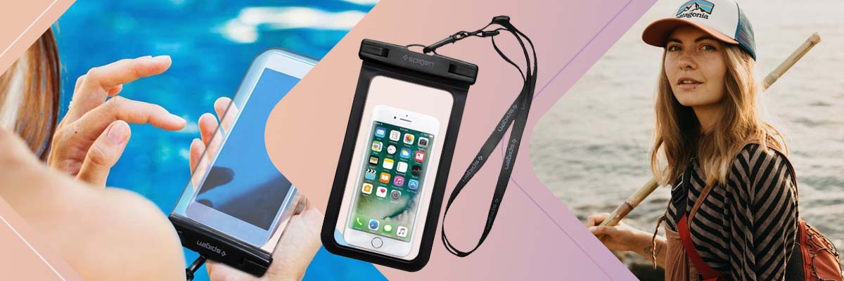 Etui wodoszczelne Spigen Velo A600 IPX8 do 25M 6" black