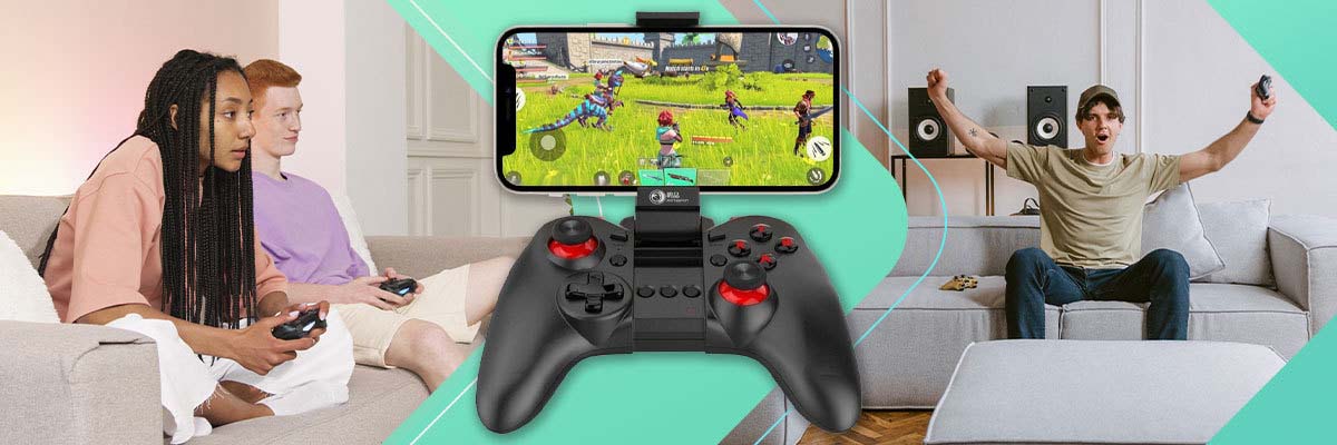 Bezprzewodowy kontroler Gamepad pad do gier Bluetooth X5 Plus