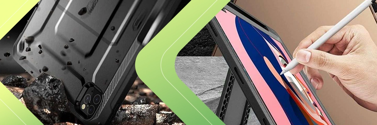 Etui pancerne SUPCASE Unicorn Beetle Pro Pencil do Apple iPad Pro 11 2021 Black