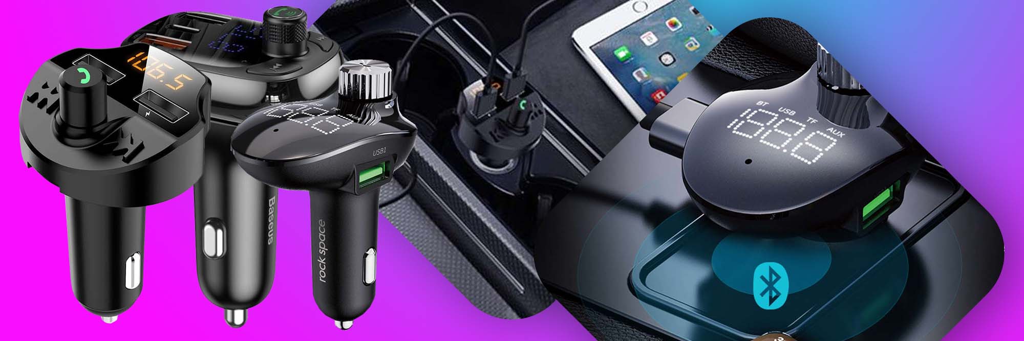 ładowarka samochodowa transmiter fm