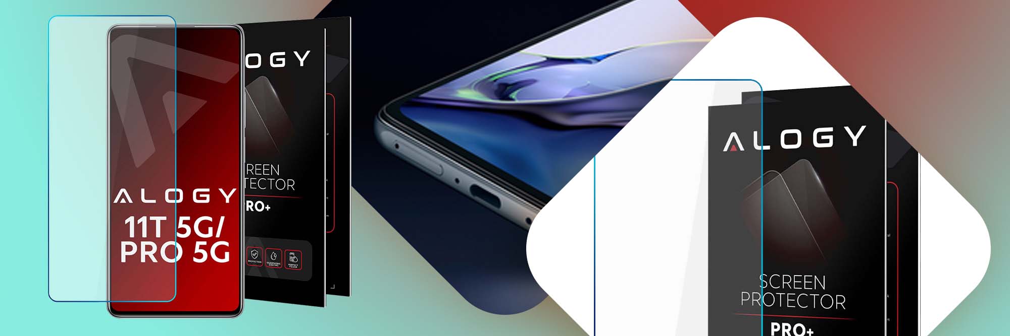 Szkło hartowane Alogy na ekran do Xiaomi 11T 5G / 11T Pro 5G