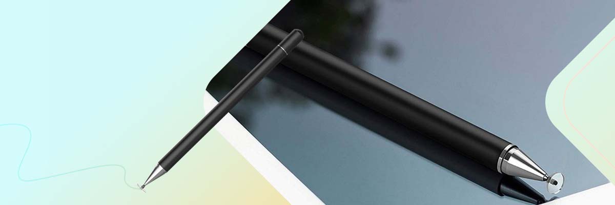 Rysik do ekranów precyzyjny Alogy tablet pen Elite Pony czarny