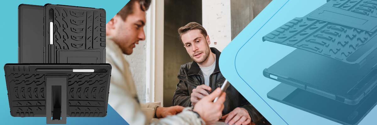 Pancerne etui pencil Alogy do Galaxy Tab S7 FE 5G 12.4 T730/T736B czarne