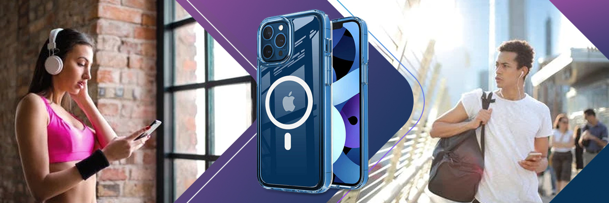 Etui pancerne Ultra Slim Alogy do ładowarek Qi do iPhone 12/ Pro Przezroczyste + Ładowarka Qi