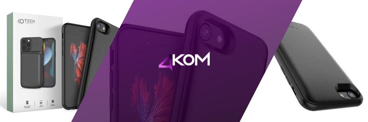 Etui obudowa z Powerbank Battery Pack 3200MAH do Apple iPhone 6/6S/7/8/SE 2020 Black