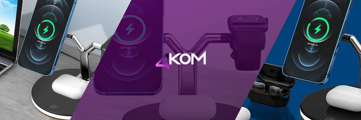 Ładowarka indukcyjna Qi 3w1 Alogy Magnetic MagSafe do iPhone Watch AirPods