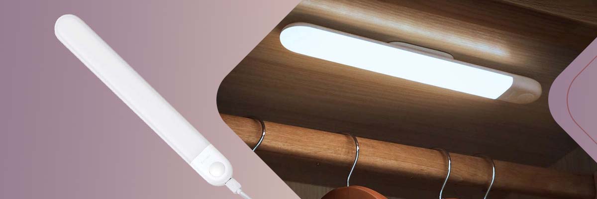 Lampa meblowa Baseus Sunshine z czujnikiem ruchu i zmierzchu światło białe