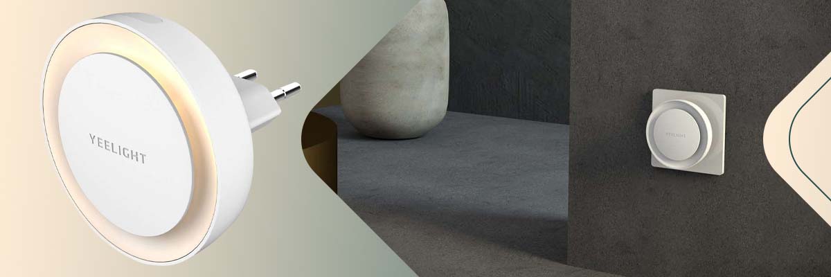 Lampka nocna LED Yeelight Sensor Plug-in czujnik zmierzchu do kontaktu