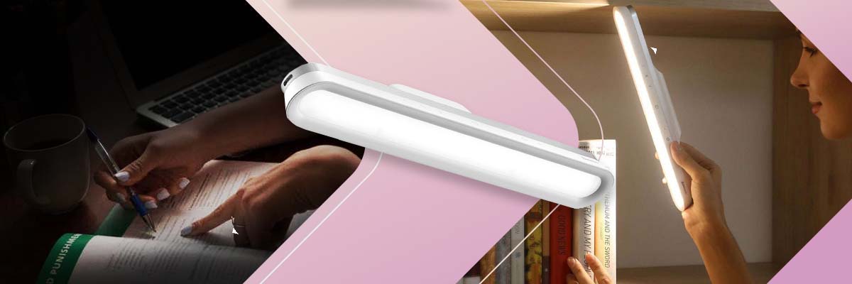 Baseus Magnetyczna Lampa LED do kuchni pokoju pod szafkę Biała