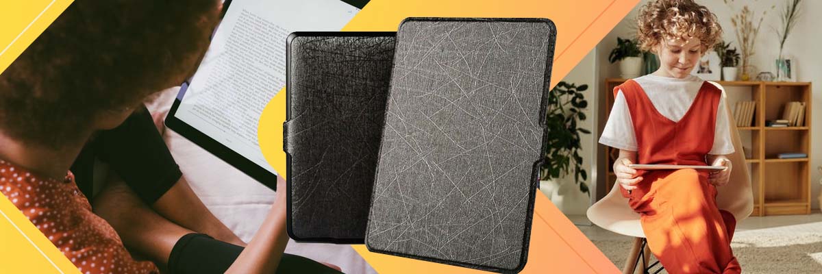 Etui Alogy Leather Smart Case Kindle Paperwhite 1/2/3 Czarne