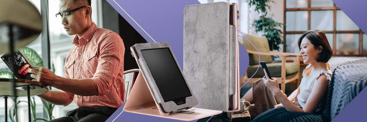 Etui Alogy Slim Leather do Kindle Paperwhite 4 2018/2019