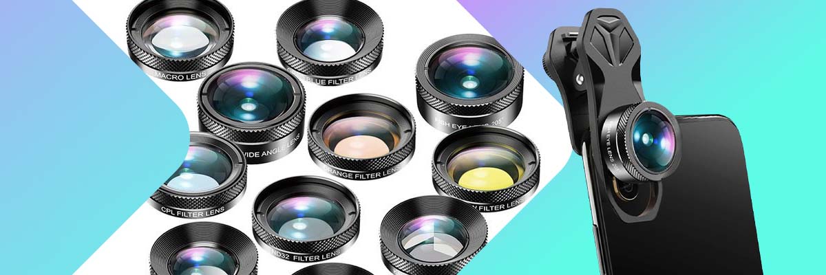 Apexel APL-DG11 Zestaw 11 Obiektywów soczewek do telefonu aparatu