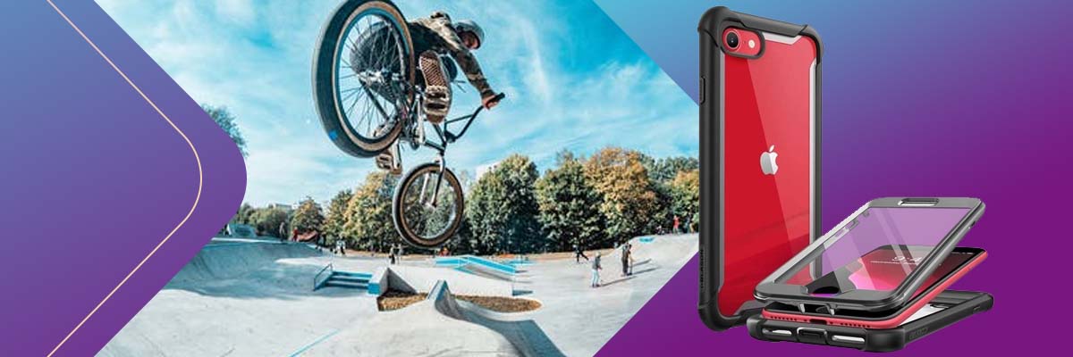 Pancerne etui Supcase i-Blason Ares do Apple iPhone 7/8/SE 2020 Czarno-szare