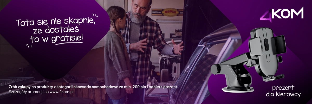 Uchwyt samochodowy 2w1 Alogy na szybę do kratki na deskę rozdzielczą Czarny