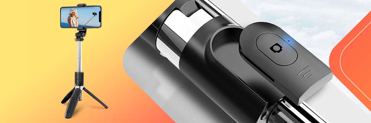 Selfie stick Alogy Tripod Uchwyt do telefonu aparatu GoPro Bluetooth