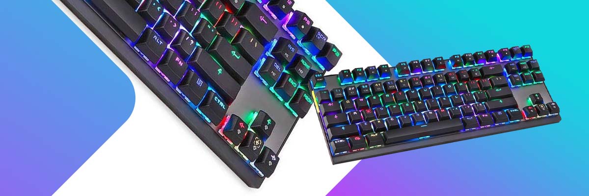 Klawiatura mechaniczna Motospeed K82 blue switch