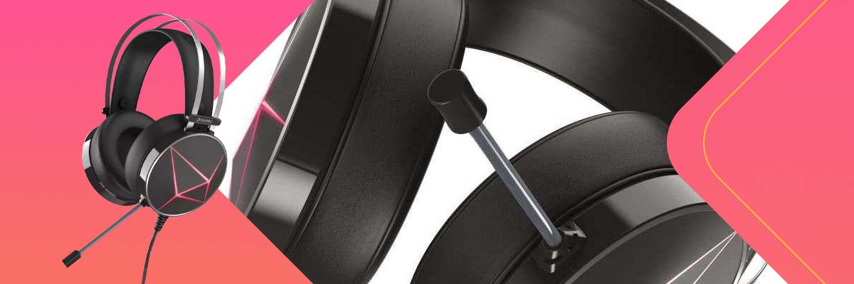 Słuchawki gamingowe Dareu EH722X, RGB, 7.1 (czarne)