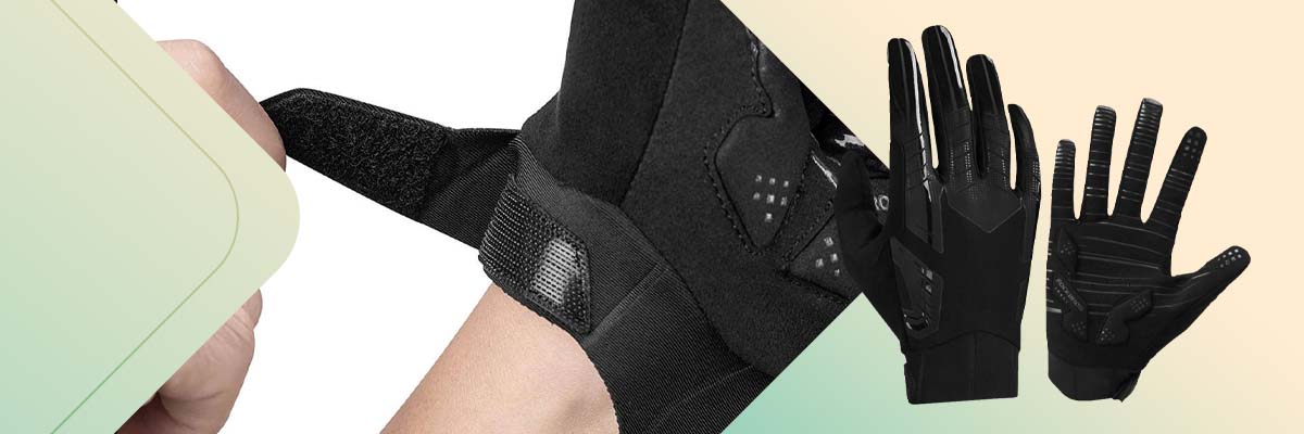 Rękawiczki rowerowe M RockBros rękawice na rower S208-M Czarne