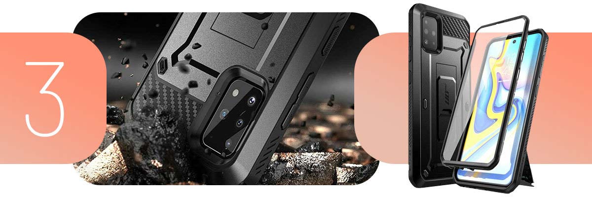 Pancerne etui Supcase Unicorn Beetle Pro do Samsung Galaxy A71 Black