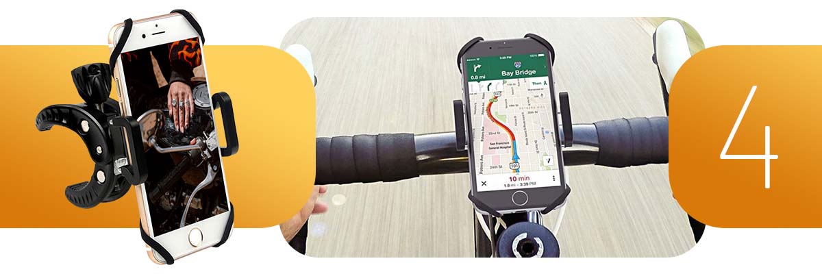 Uniwersalny uchwyt rowerowy motocyklowy Action Claw