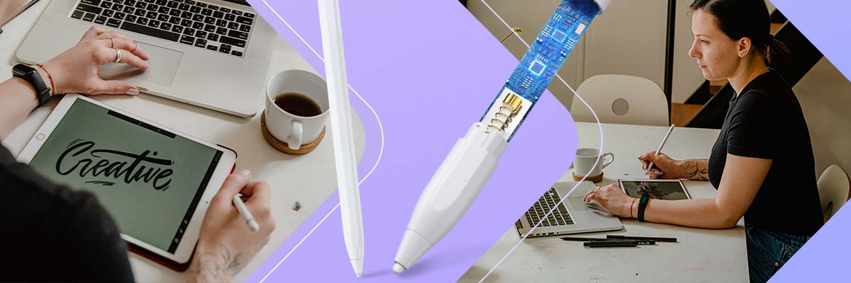 Precyzyjny rysik pióro Joyroom Magnetic Pen do ekranów pojemnościowych White