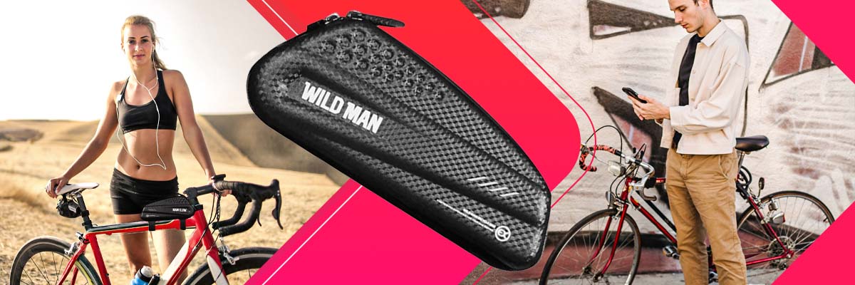 Etui torba sakwa na rower uchwyt rowerowy Wildman Bag ES6 1l