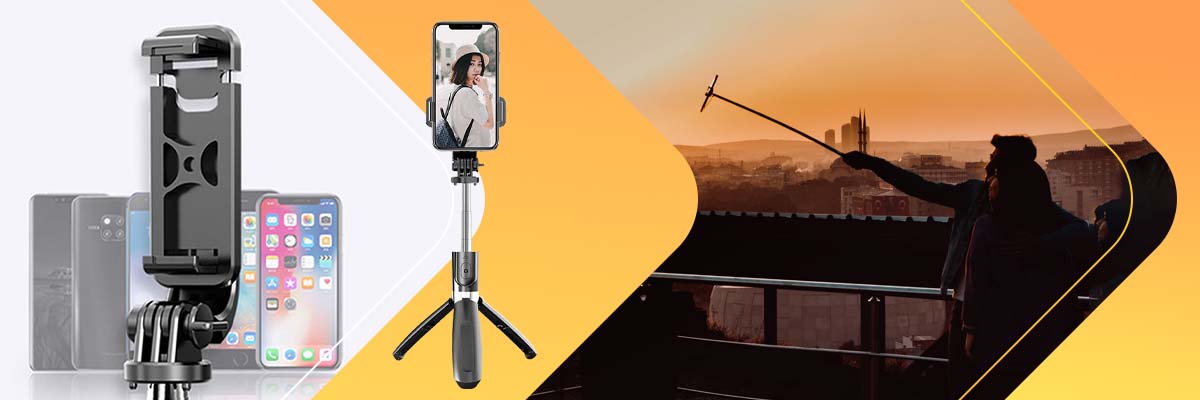 Selfie stick Alogy Tripod Uchwyt do telefonu aparatu GoPro Bluetooth