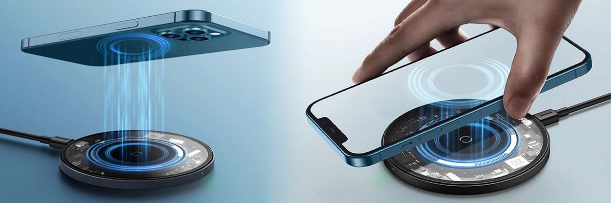 ładowarki indukcyjne Bezprzewodowa ładowarka indukcyjna z magnesem