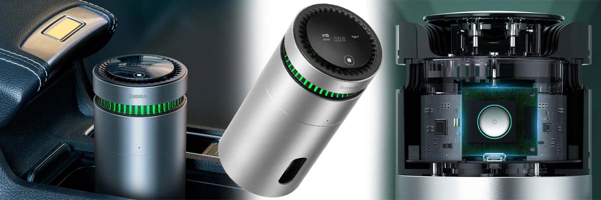 oczyszczacz powietrza samochodowy odświeżacz baseus