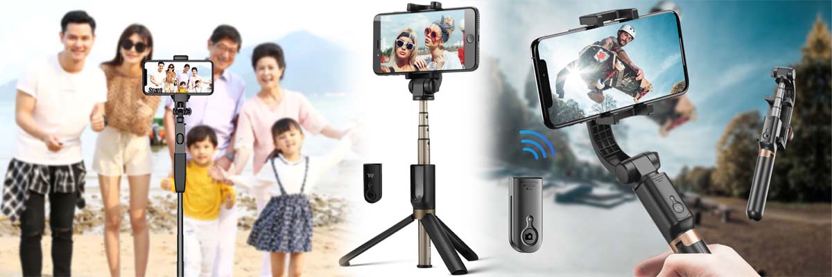 nagrywanie na zywo stabilizator obrazu selfie stick