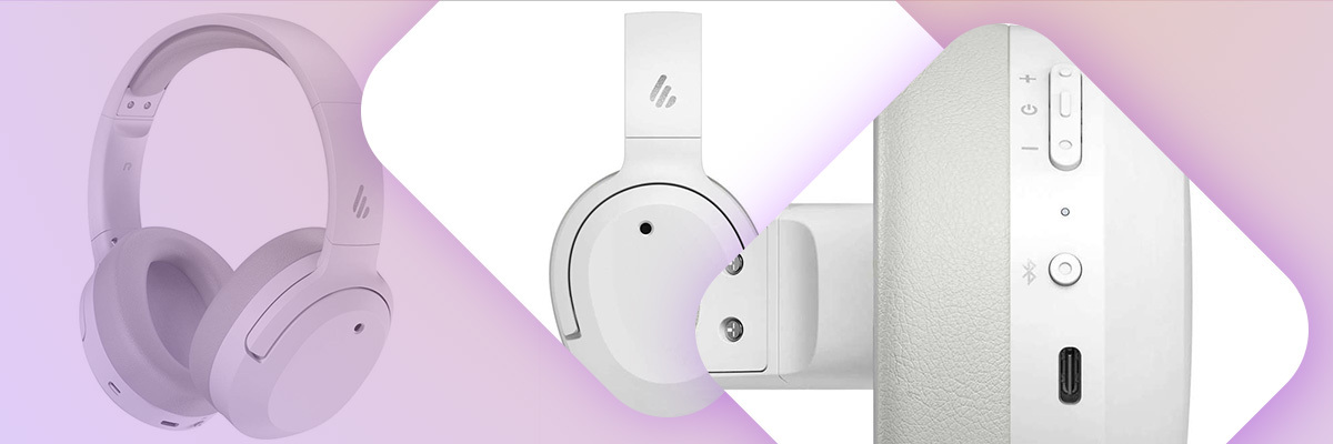 Słuchawki bezprzewodowe Edifier W820NB (białe)