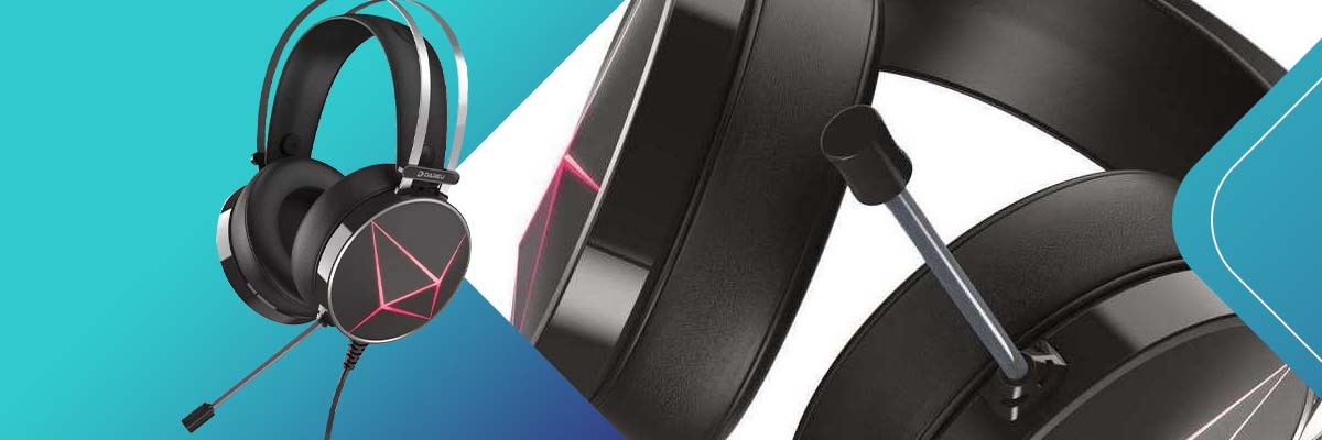 Słuchawki gamingowe Dareu EH722X, RGB, 7.1 (czarne)