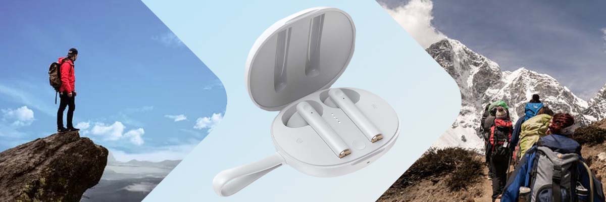 Słuchawki TWS Baseus Encok W05 Earphones Bluetooth 5.0 z stacją White