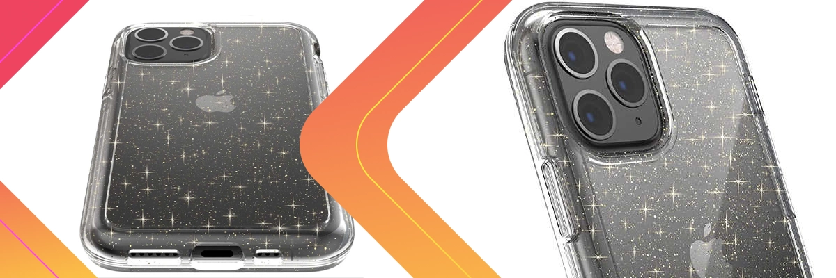 Etui Speck Presidio Clear + Glitter do Apple iPhone 11 Pro Glitter Clear